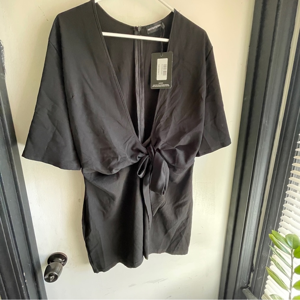 Elegant Black Women's Romper